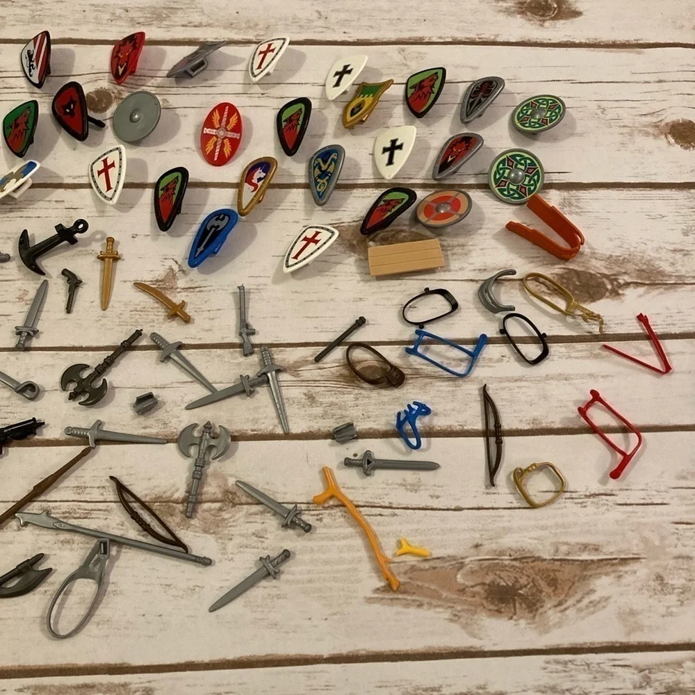 Vintage Playmobil Characters and Accessories Lot 203+ Pieces